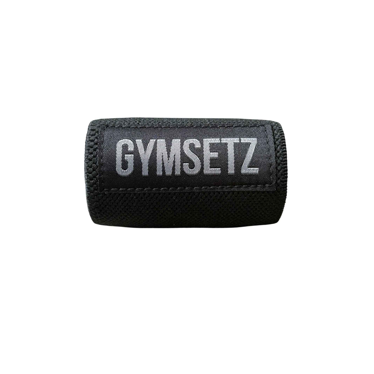 Gymsetz wrist wraps zwart opgerold
