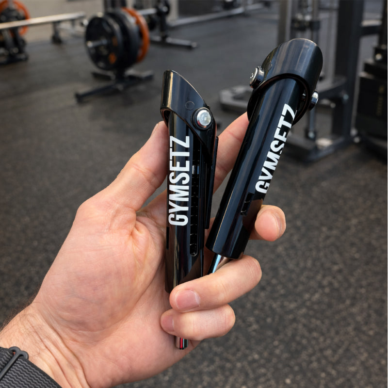 Dropset pin on a gym machine