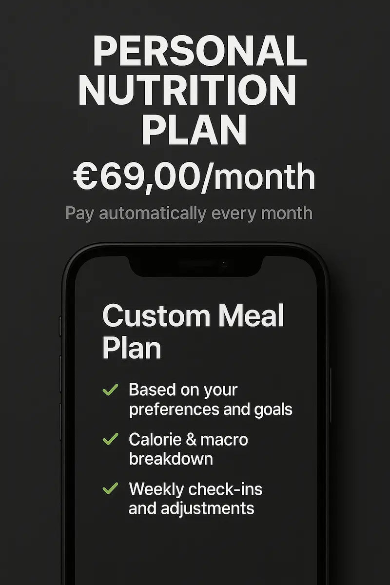 PLAN DE NUTRICIÓN PERSONAL