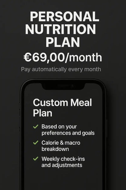 PLAN DE NUTRICIÓN PERSONAL